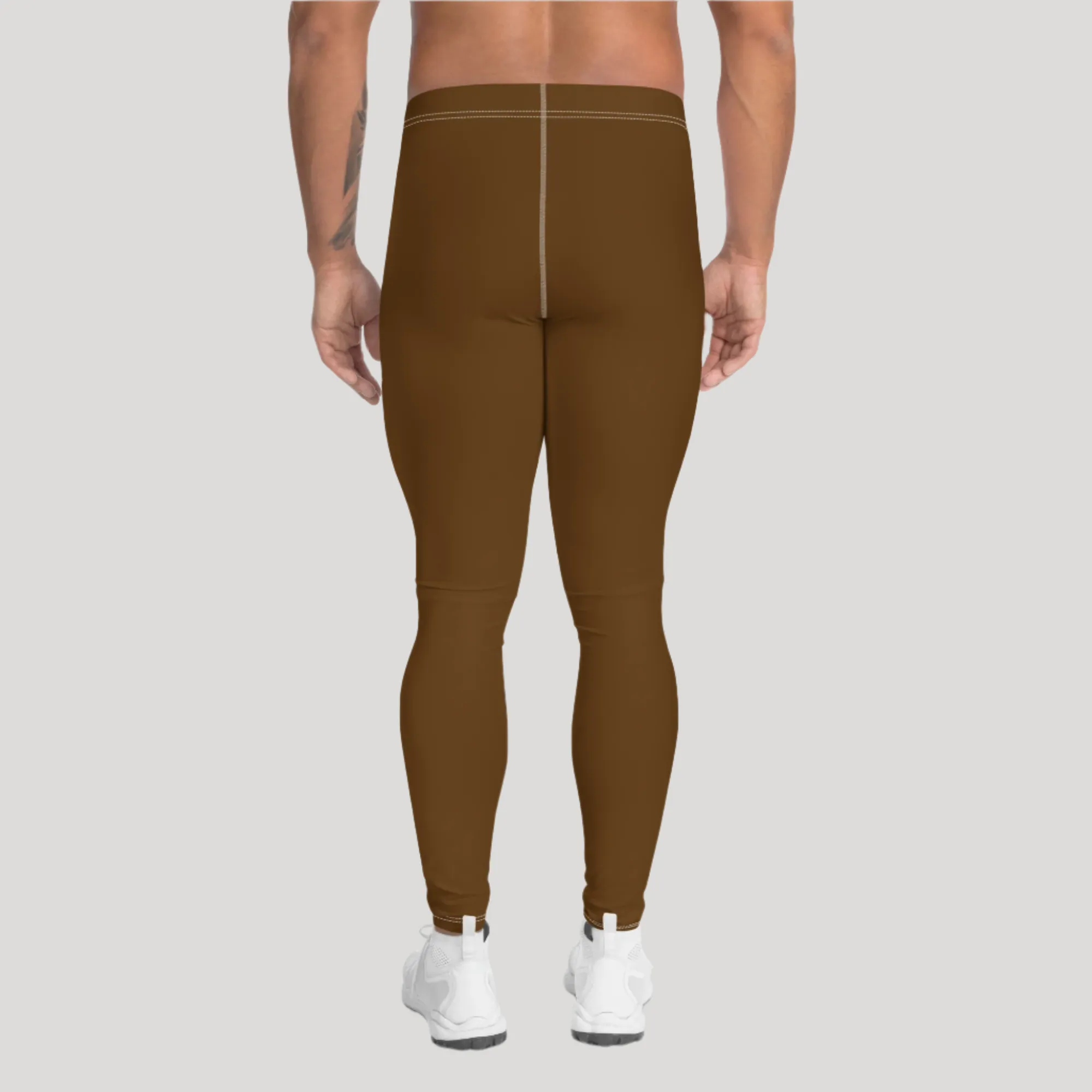 Be-Attractive Unisex Athletic Brown Leggings