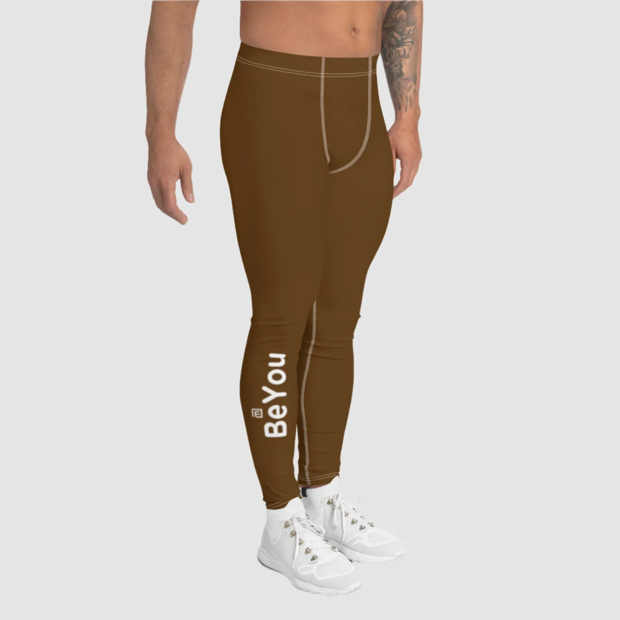 Be-Attractive Unisex Athletic Brown Leggings