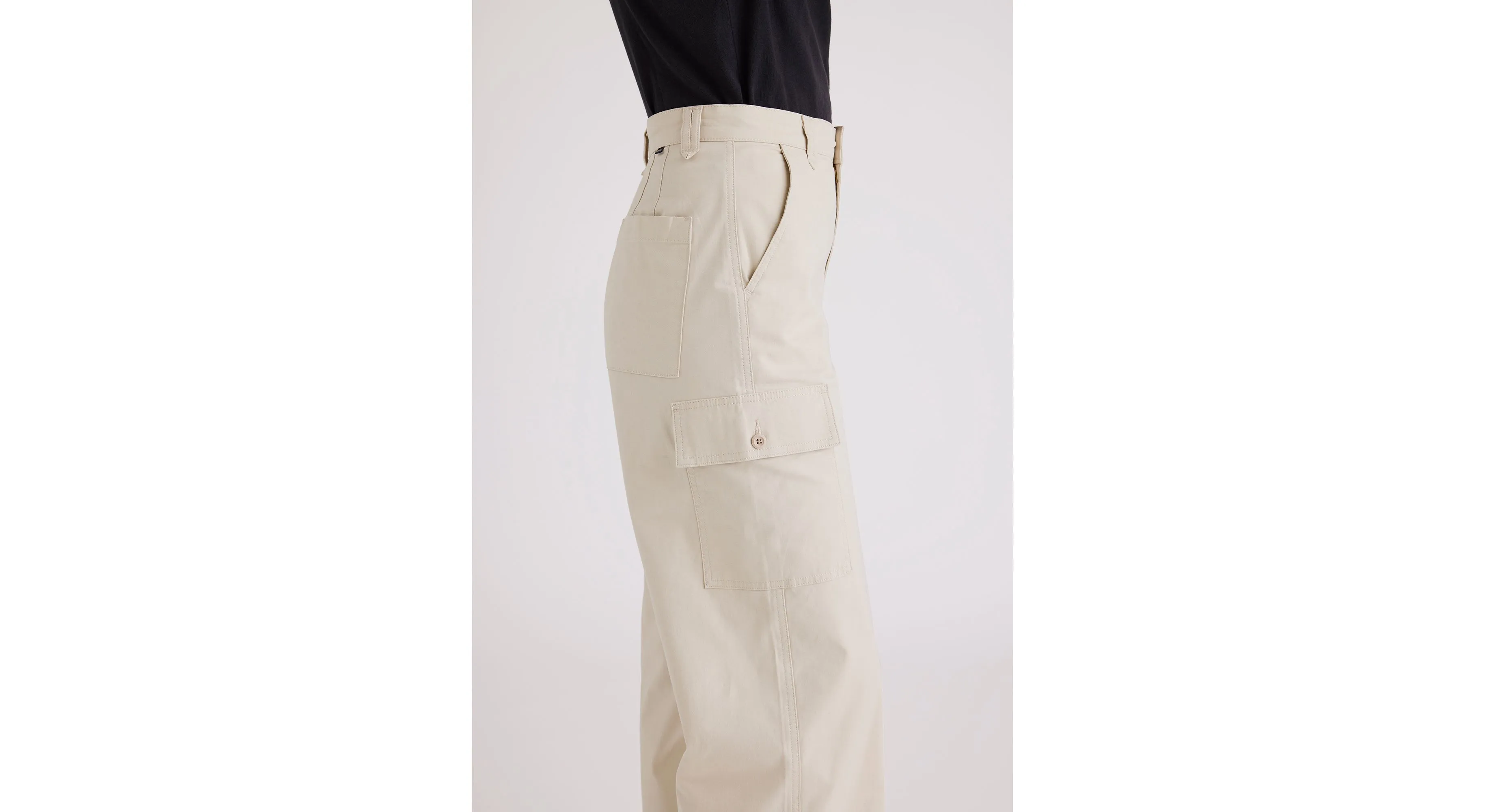 Cargo Pant, High Wide Fit