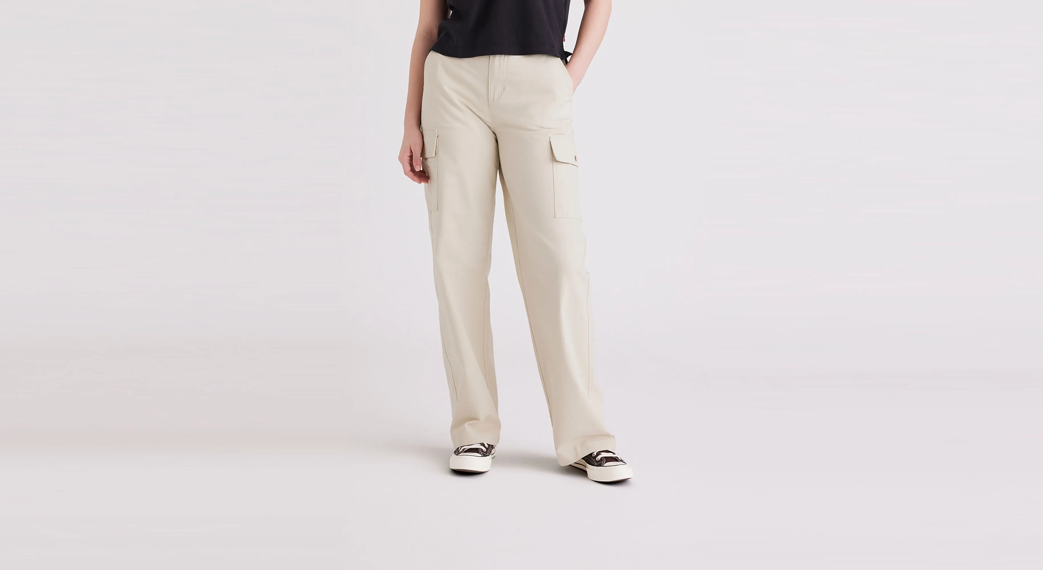 Cargo Pant, High Wide Fit