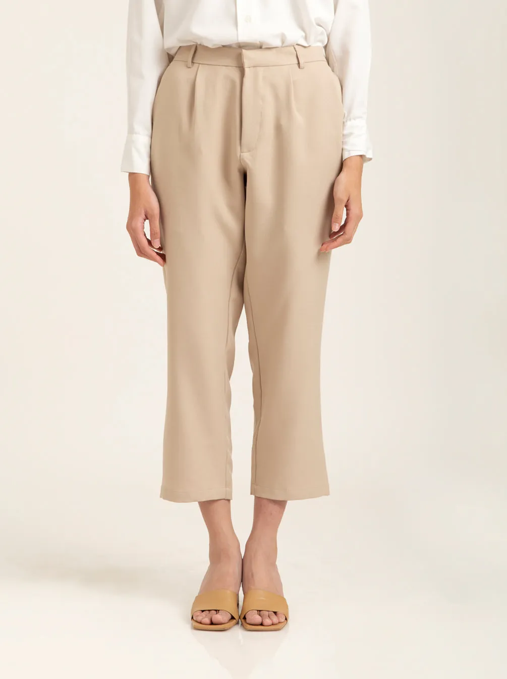 MALEIA PANTS PLAIN VANILLA