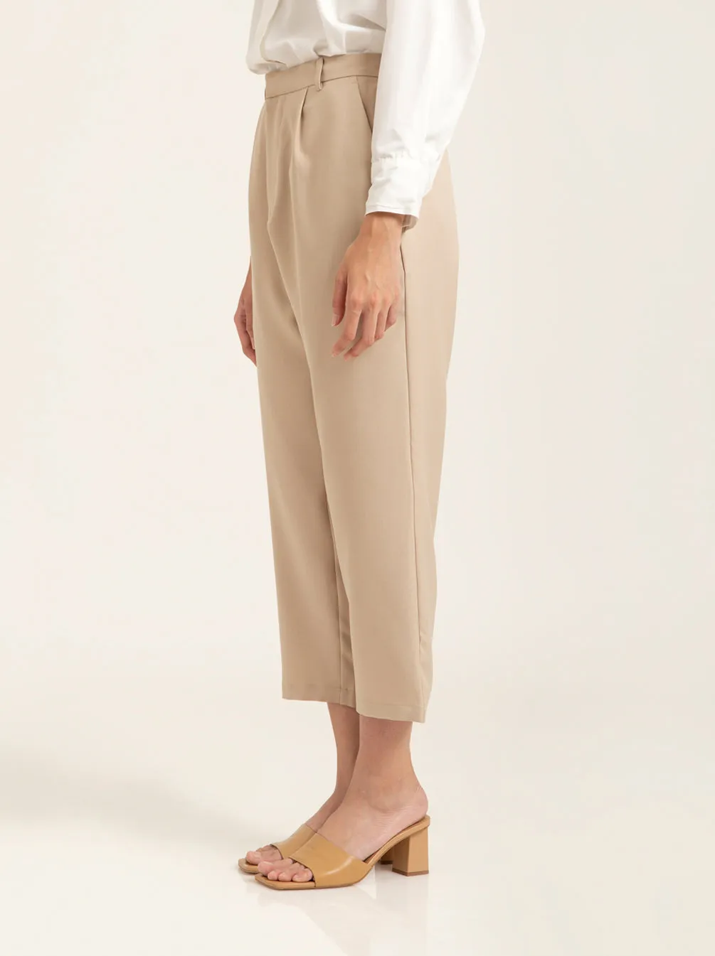 MALEIA PANTS PLAIN VANILLA