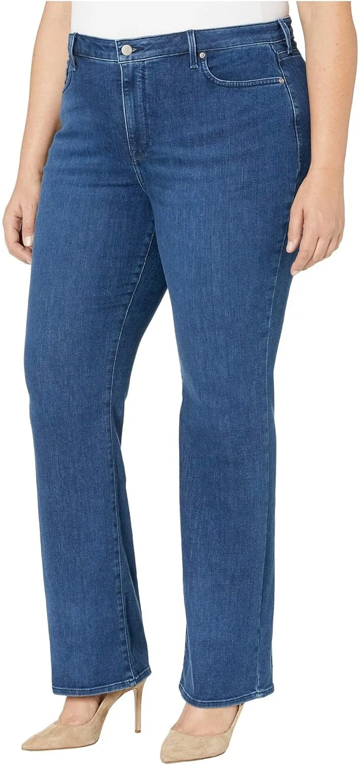 NYDJ Women's Plus Size Barbara Bootcut Jean