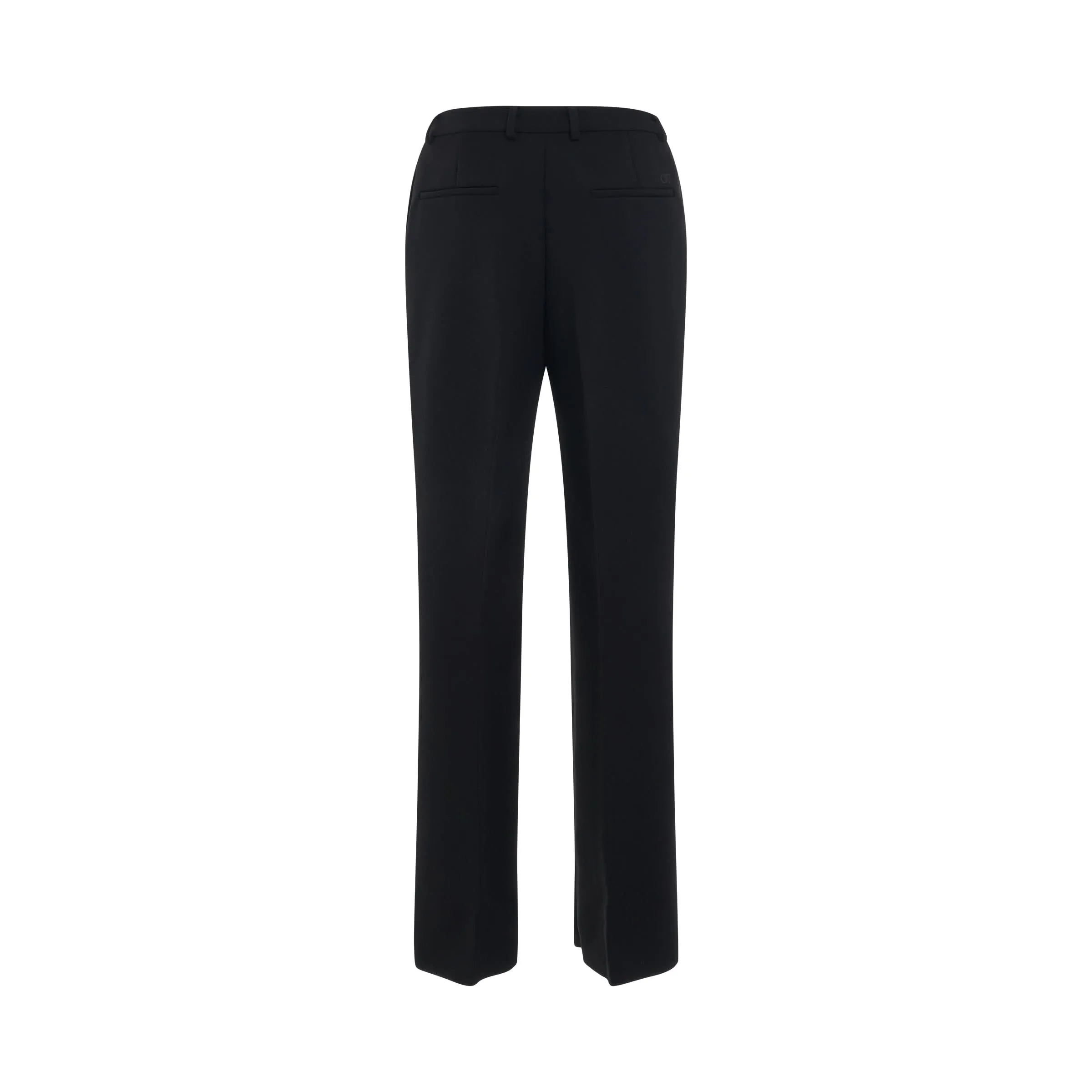 OW Embroidered Tailor Pant in Black