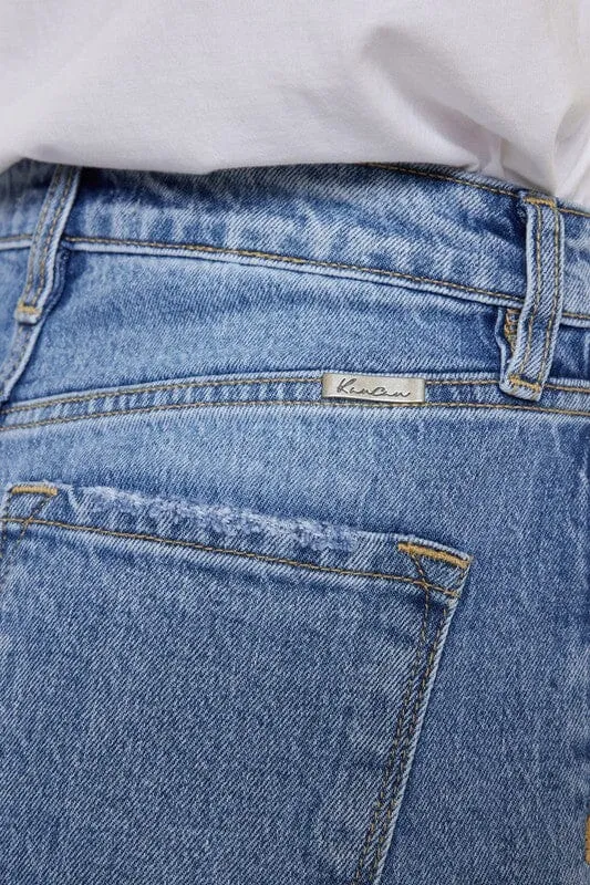 Ultra High Rise Wide Leg Jeans - Kan Can USA