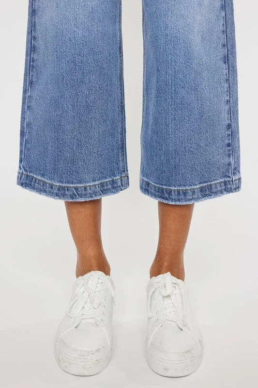 Ultra High Rise Wide Leg Jeans - Kan Can USA