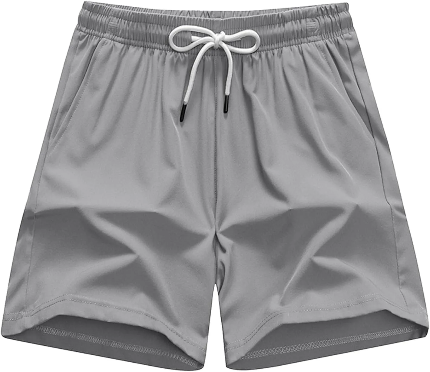 Xiaojmake Mens Quick-Dry Swim Trunks Athletic Workout Shorts 7" Casual Shorts Elastic Waist Jogger Sports Cotton Sweat Short